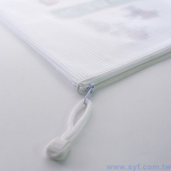 拉鍊袋-PVC網格材質-網版印刷